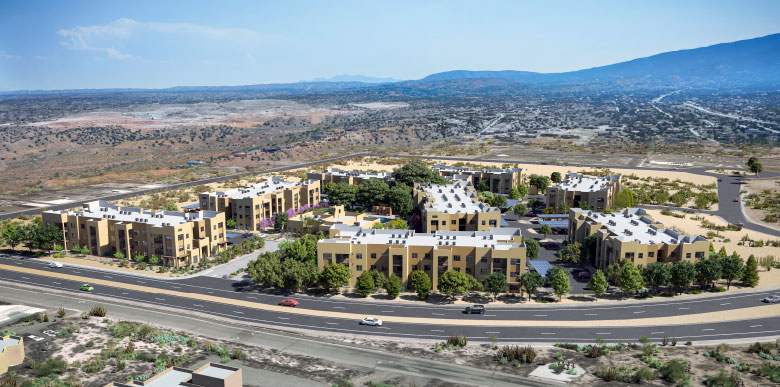 Sandoval Flats in Rio Rancho, New Mexico, part of the WNC Portfolio